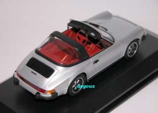 Minichamps 143 Porsche 911 (930) Targa 1977 SILVER Red  