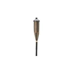  Brown Woven Bamboo Torch, 5 JAVA BAMBOO TORCH