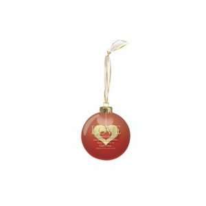  Christmas Ornament Blessing Gem Heart Love: Home & Kitchen