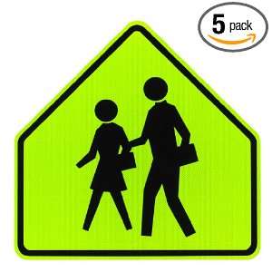 Elderlee, Inc. 9830.11005 School Crossing Sign 3M Diamond Grade Ultra 