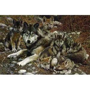  Carl Brenders   Den Mother Wolf Family