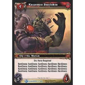  World of Warcraft Blood of Gladiators Single Card Kazamon 