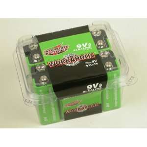  9V Workaholic Alkaline 8 Pack Electronics