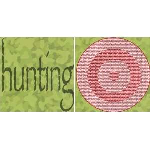  Sporty Words Hunting 12 x 12 Double Sided Paper Arts 