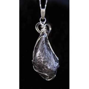  Sikote Alin Meteorite Jewelry Pendant Sterling Silver 