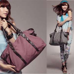 Women Fashion Stylish Canvas Handbag Shoulder Messenger Bag C91  