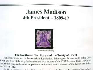 US, Heritage American Presidents Stamp Collection in Mystic album..No 