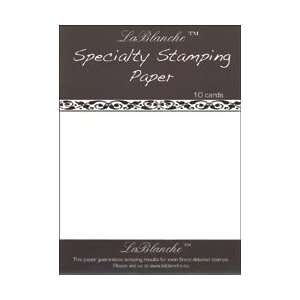  La Blanche Speciality Stamping Paper 8.27X11.69 10/Pkg 