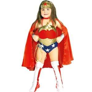  Wonder Woman Costume Child Medium 8 10: Toys & Games