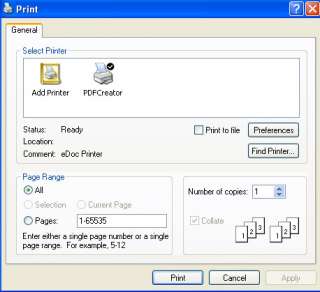 Create PDF files from any program   Quick/Easy  