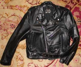 DALLAS LEATHERS leather motorcycle jacket 20 LARGE XL  