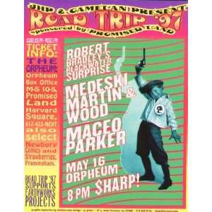   Medeski Martin Wood Maceo Parker Boston Concert Poster