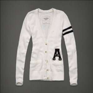  Abercrombie & Fitch Womens Sweater Cream 