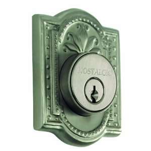  Nostalgic Warehouse 726008 Satin Nickel Meadows Single 