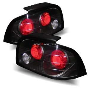  94 95 Ford Mustang Tail Lights   Black: Automotive