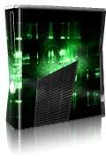 New XBOX 360 Slim Vinyl Skin, covers all three sides  