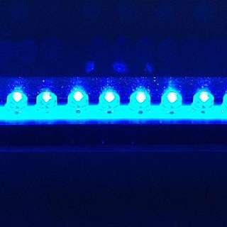 Aquarium Fish Tank 30 LED 100 240V 1.8W Bar Blue Light  