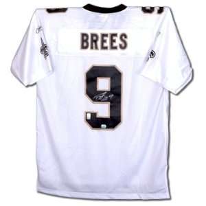 Drew Brees Signed White Reebok EQT Saints Jersey:  Sports 