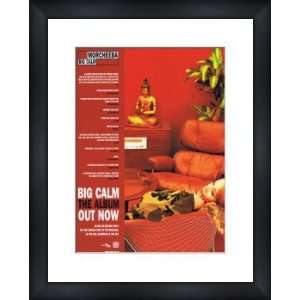  MORCHEEBA Big Calm   Custom Framed Original Ad   Framed 