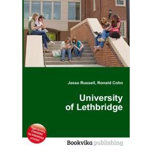  University of Lethbridge Ronald Cohn Jesse Russell Books