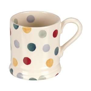  Emma Bridgewater Pottery Polka Dot 1/2 Pint Mug: Kitchen 