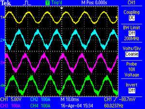 TEKTRONIX TPS2024 DIGITAL STORAGE 4 CH 200MHZ 2.0 GS/s OSCILLOSCOPE 