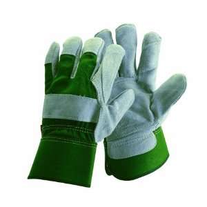  Reinforced Rigger   Green Mens Gloves   Large Patio, Lawn 