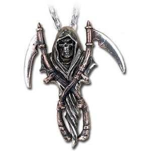  The Reapers Arms Gothic Necklace Jewelry