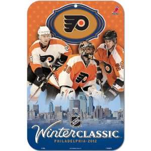   Flyers 2012 Nhl Winter Classic Player Sign: Sports & Outdoors