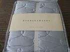   DREAM Euro Pillow Sham MIST silver blue 26in Ret$156+ quilted NIP