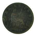 1875 H   Heaton Mint   Great Britain   Victoria   Farthing 1/4d Coin 