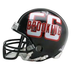 Keith Brookings #56 Atlanta Falcons Miniature Replica NFL Helmet w/Z2B 