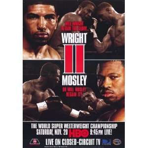 Winky Wright vs Shane Mosley by Unknown 11x17  Kitchen 