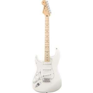   Electric Guitar, Arctic White, Maple Fretboard: Musical Instruments