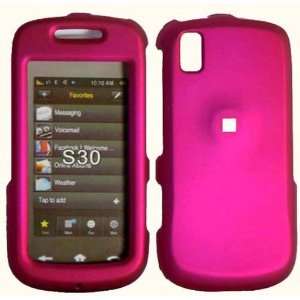  Rose Pink Hard Case Cover for Samsung Instinct S30 Cell 