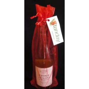   x15 Wine Bottle Organza Bag Gift Pouch (6 bags)  Red: Everything Else