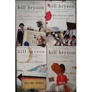  4 Book Set: Bill Bryson: The Mother Tongue, Neither Here 