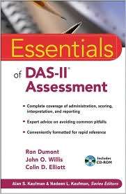Essentials of Das II Assessment (Includes CD ROM), (0470225203), Ron 