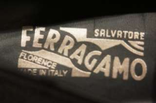   FERRAGAMO GREGORY SLIP ON LOAFERS BLACK SHOES 10.5 2E $495  