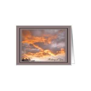 Cloud Formations Thinking of You Card Card
