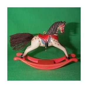  Hallmark Ornament Rocking Horse 1st in Series: Kitchen 
