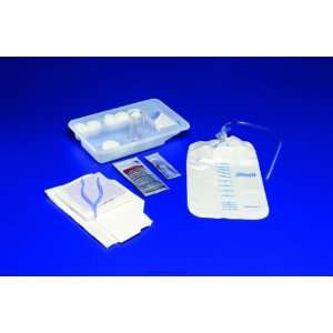 Dover Intermittent Catheter Tray (Closed), Cath Kit Cls 14fr Rdrbr  Dc 