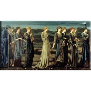   Psyche 16x9 Streched Canvas Art by Burne Jones, Edward