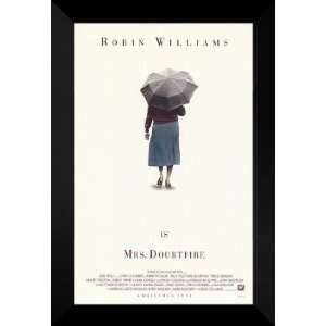  Mrs. Doubtfire 27x40 FRAMED Movie Poster   Style B 1993 