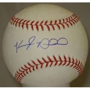 Kyle Drabek Signed Baseball   Blue Jays   Autographed Baseballs 