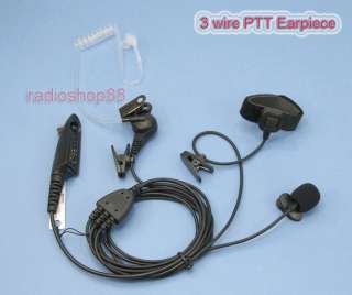 wire PTT Earpiece for GP 328 GP 340 HT 1250 E20M328  