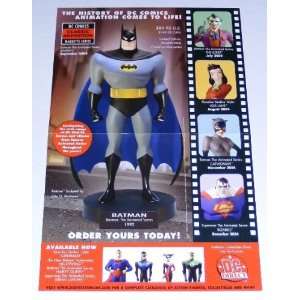 DC Direct Classic Animation Series Maquettes 17 by 11 Promo Poster 