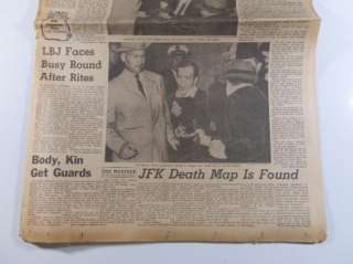   Insanity Kennedy Rites JFK Fort Worth Star Telegram November 25 1963