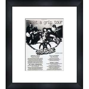 AEROSMITH Get a Grip UK Tour 1993   Custom Framed Original Ad   Framed 