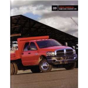  2009 DODGE RAM 3500 COMMERCIAL CHASSIS Sales Brochure 